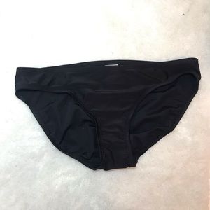 Womens Merona Size Large NWT Black Bikini Bottoms
